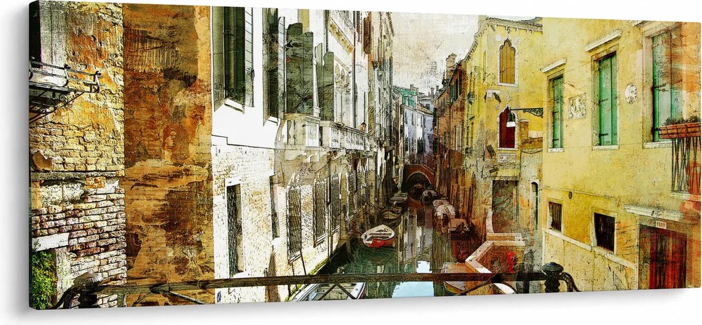 Kép - Utca Velencében (120x50 cm)