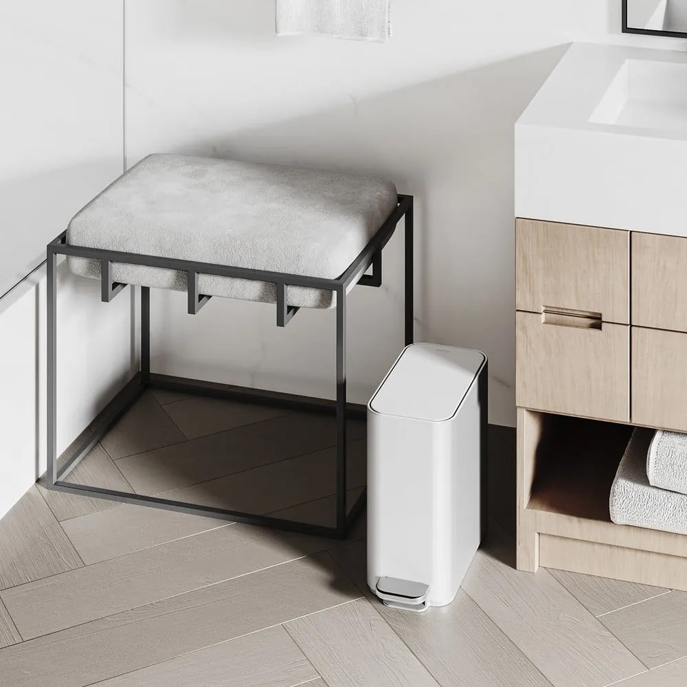 Acél pedálos szemetes 5 l – simplehuman