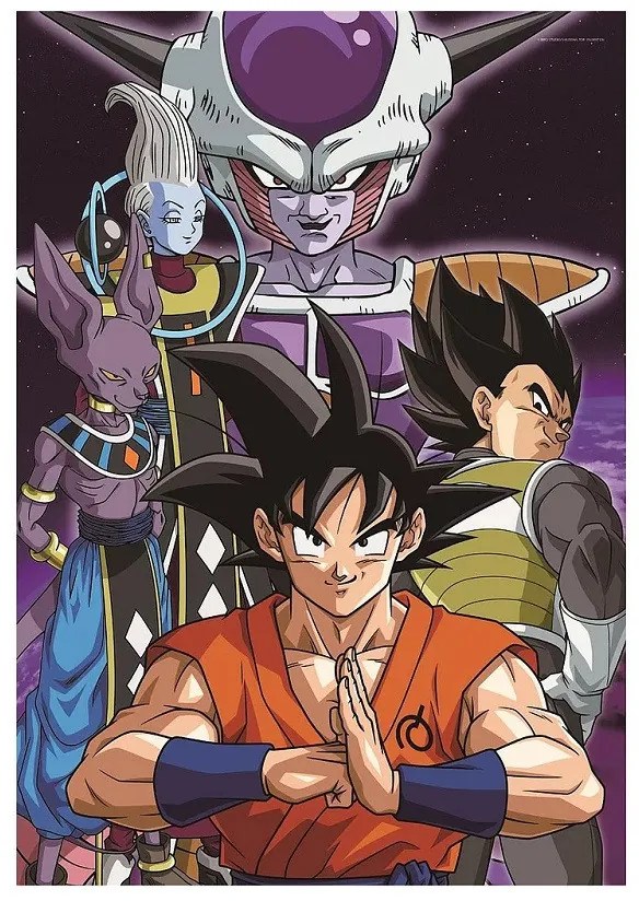 Dragon Ball Frieza 104 db-os puzzle Clementoni