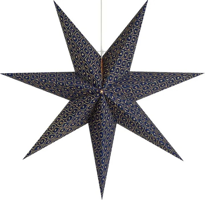 Sötétkék függő karácsonyi fénydekoráció Baroque – Markslöjd