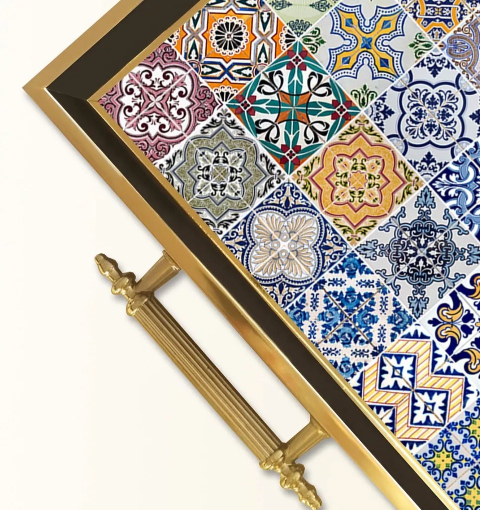 Üveg tálca, 38×24 cm – TPA9894