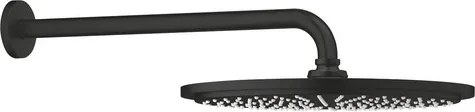 Grohe Rainshower Cosmopolitan fejzuhany falra, zuhanykarral együtt matt fekete 260662430 G260662430