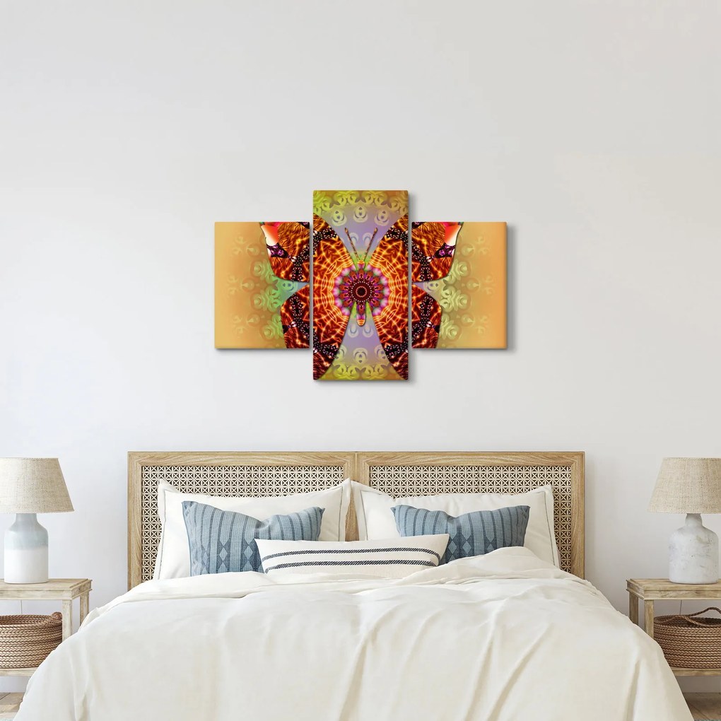Kép - etno pillangó (90x60 cm)