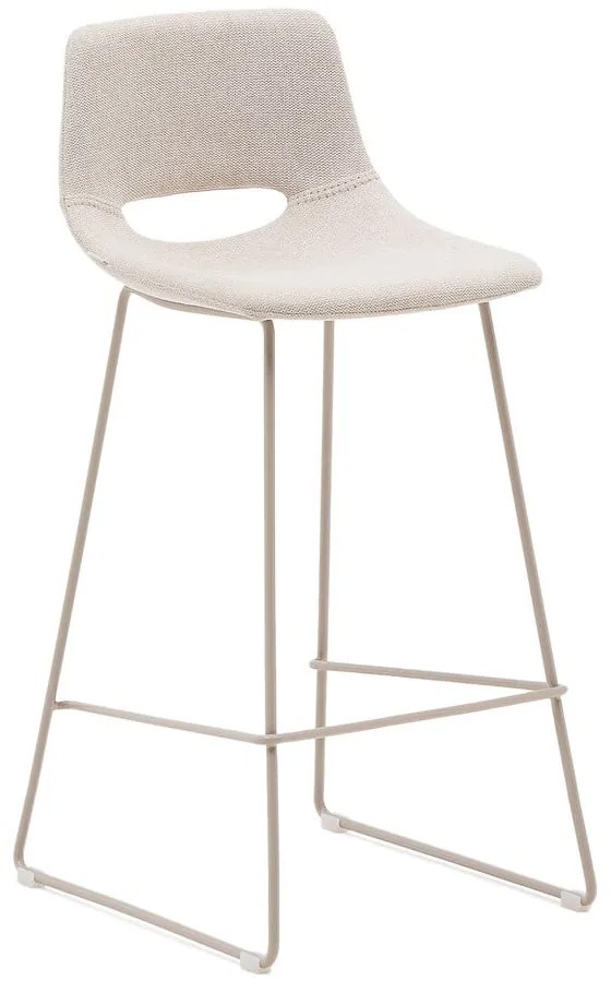 Bézs bárszék (ülésmagasság 76 cm) Zahara – Kave Home
