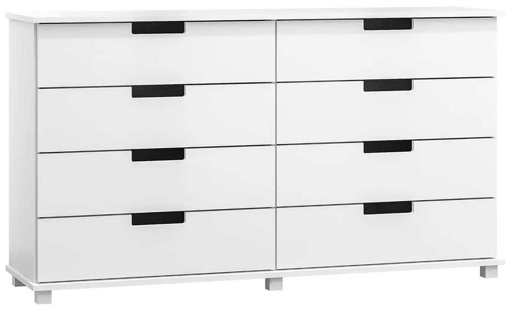 Komód c1 160x80x42 fehér Modern
