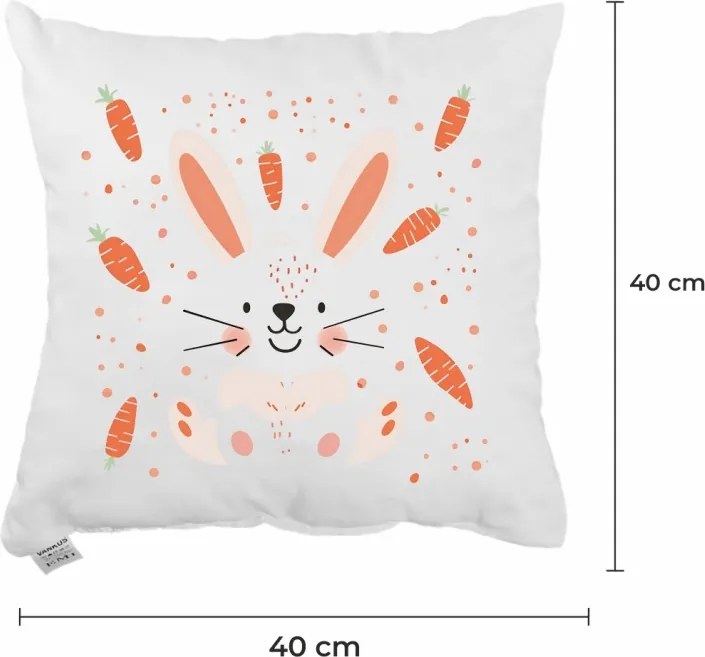 EMI Carrots díszpárna 40x40 cm
