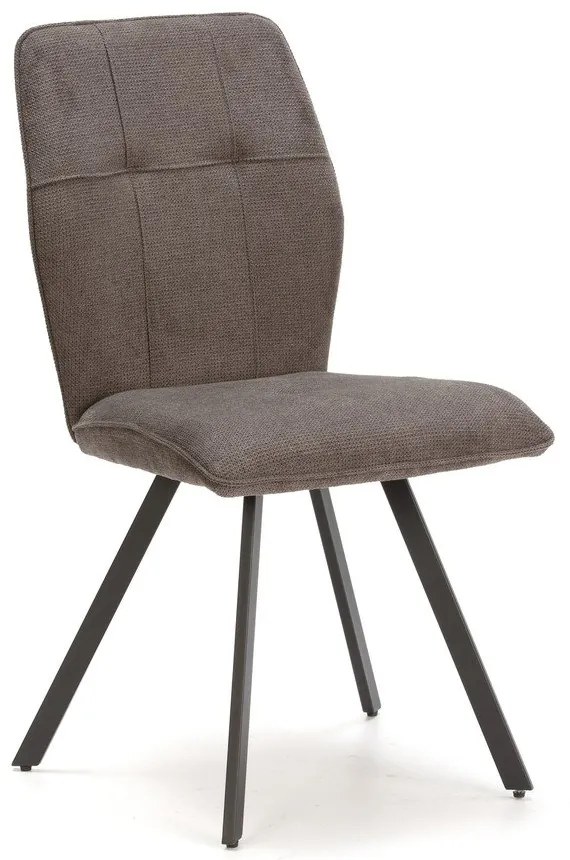 Sötétszürke étkezőszék szett 4 db-os Mery – Marckeric