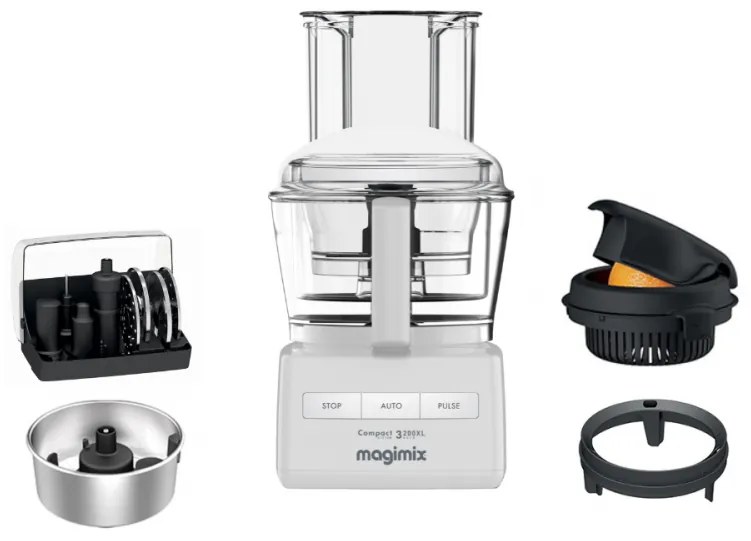 MAGIMIX® 3200 XL FEHÉR KONYHAI ROBOTGÉP ALAPCSOMAG