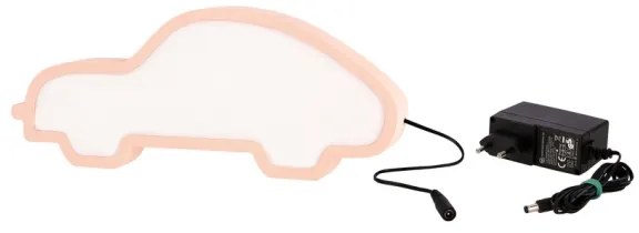 Gyermek asztali LED-lámpa CAR LED/11W/230V rózsaszín