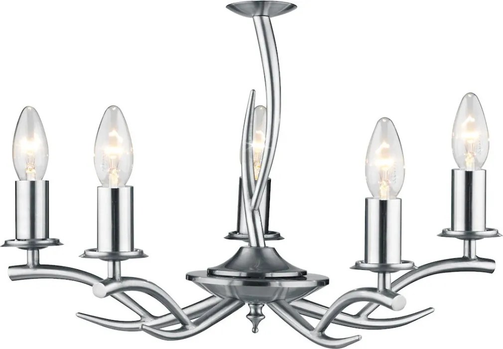 Dar Lighting ELKA ELK0546 Plafonlámpa 5x60W/E14