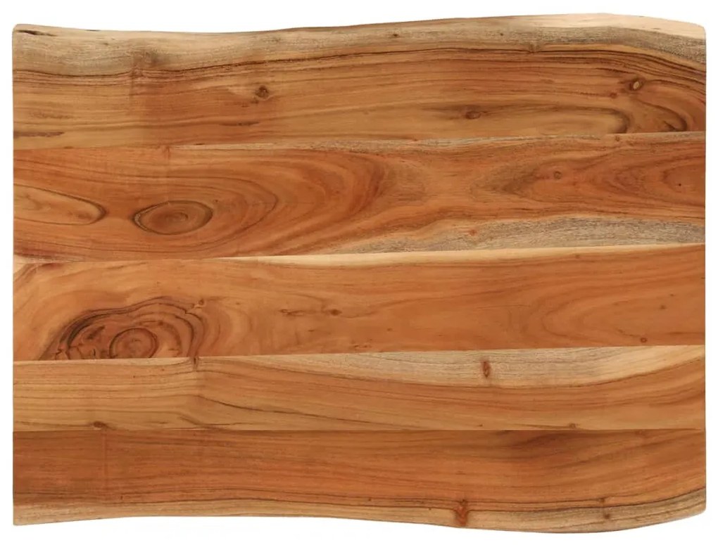 vidaXL tömör akácfa téglalap alakú asztallap 90x60x3,8 cm