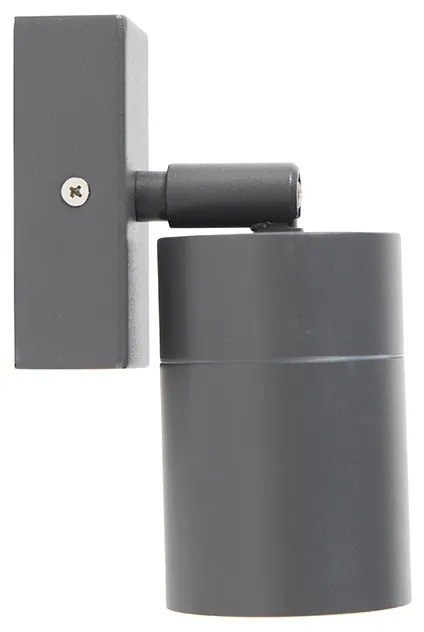 Kültéri fali lámpa antracit IP44 forgatható és dönthető - Solo