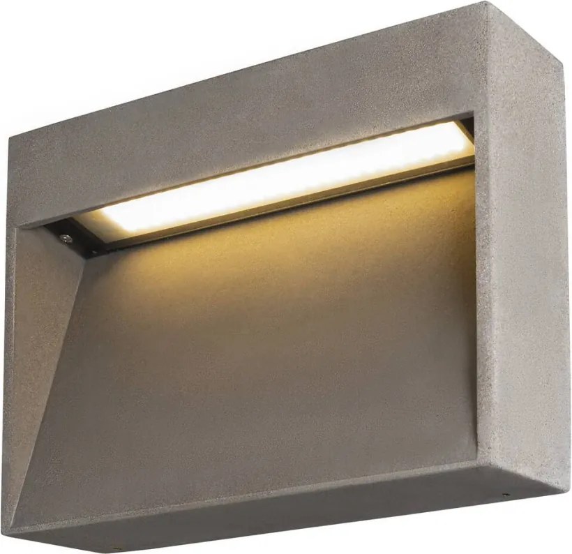 SLV 1006404 CONCRETO Modern Kültéri Fali Lámpa Szürke LED IP65