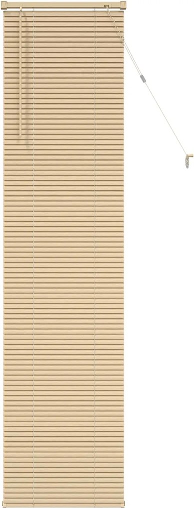 vidaXL Zsaluzia Állítható Világos barna mintával 213 x 60 cm PVC