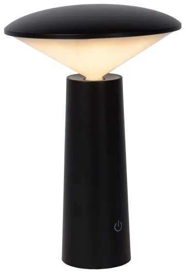 Lucide 02807/04/30 -LED Dimmelhető lámpa JIVE LED/3W/3,7V 3000/6500K IP44 fekete