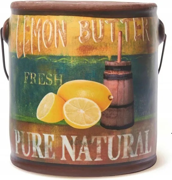 Nagy Citromos Vajas Pound Cake Gyertya Farm Fresh Cheerful Candle