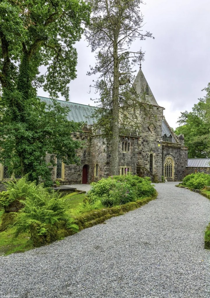 Poszter 21x29,7cm Skót templom, Assaf Frank