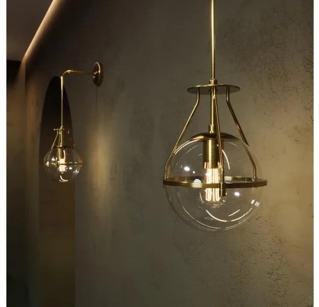 Lámpa Mennyezeti lámpatest DROP 4, 7110, AC220-240V, 50/60Hz, 1*E14, max.25W, arany