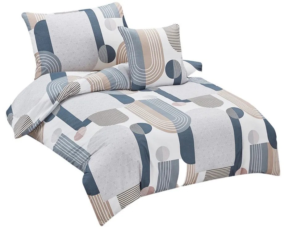 Egyszemélyes háromrészes mikroszatén ágyneműhuzat 140x200 cm Beryl – My House