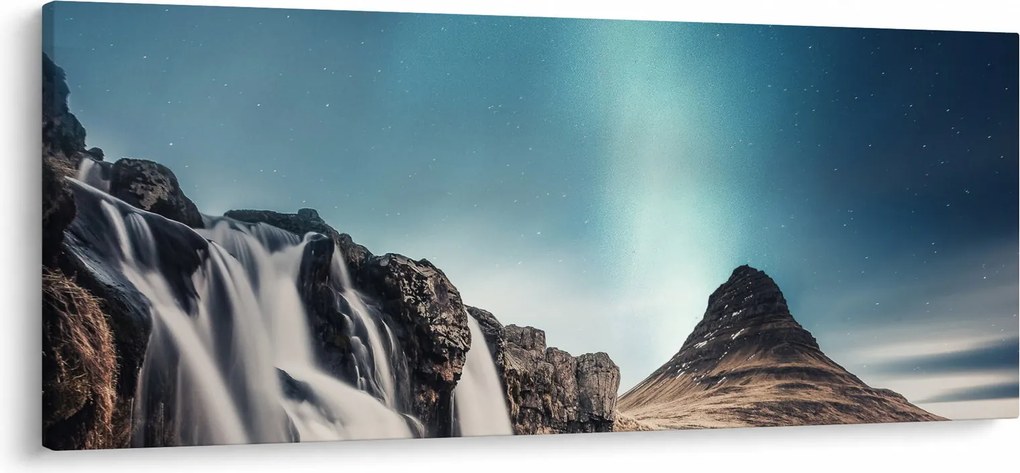 Vízesések képe (120x50 cm)