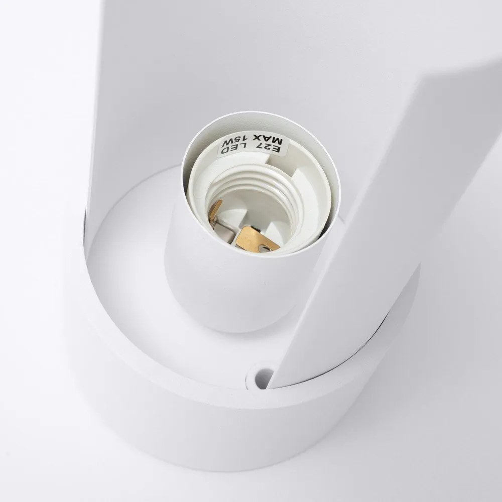 Fehér asztali lámpa (magasság 21 cm) Aurea – Sollux