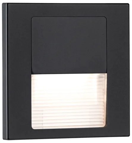 Paulmann 80001 - LED 1W lépcsővilágítás TSARO 230V Follow fekete