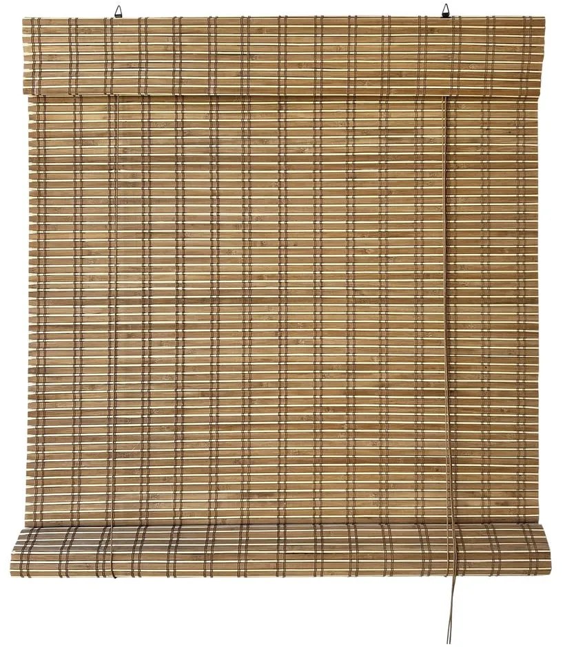 Natúr színű bambusz roló 100x160 cm Lepus – Gardinia
