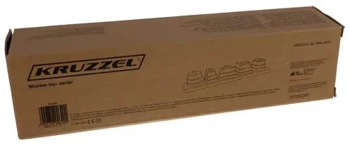 Wooden puzzle sorter Kruzzel 22492