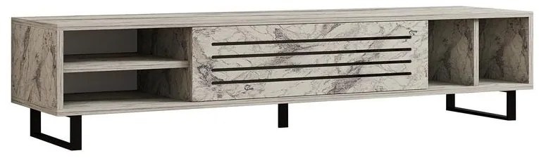 TV szekrény Safir - Freesia, Marble