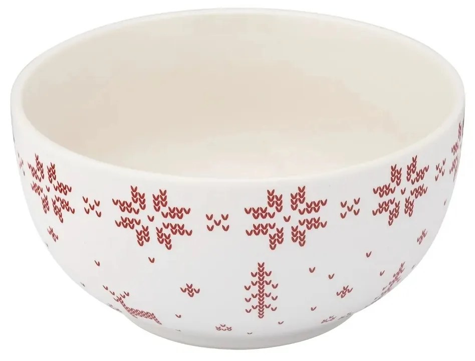 Altom Grenlandia porcelán tál 13 cm, 600 ml , piros