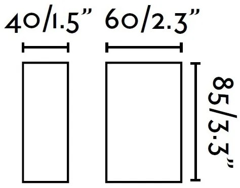 FARO 70567N - LED Kültéri fali lámpa CANON LED/4W/230V IP44