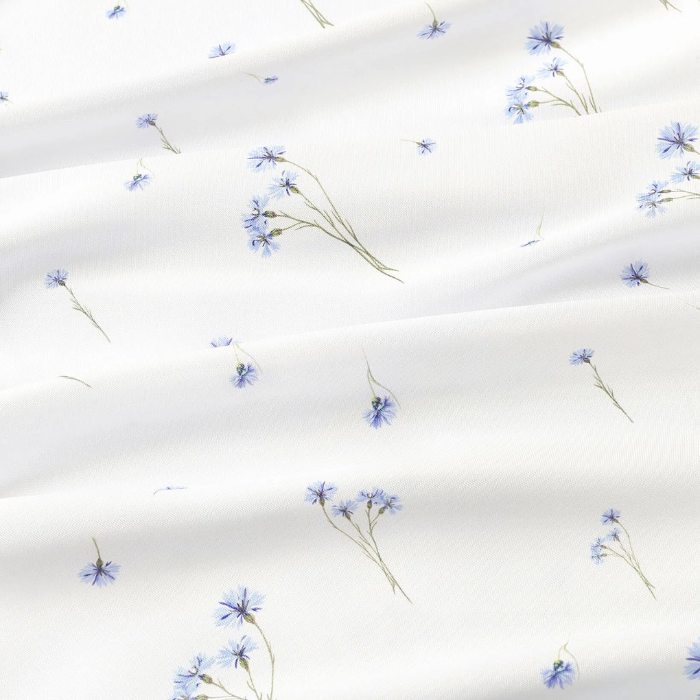 Goldea kör alakú teflonos terítő - kék búzavirág Ø 140 cm