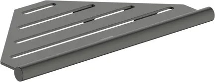 Hansgrohe AddStoris S sarokpolc csiszolt fekete króm színű 41761340