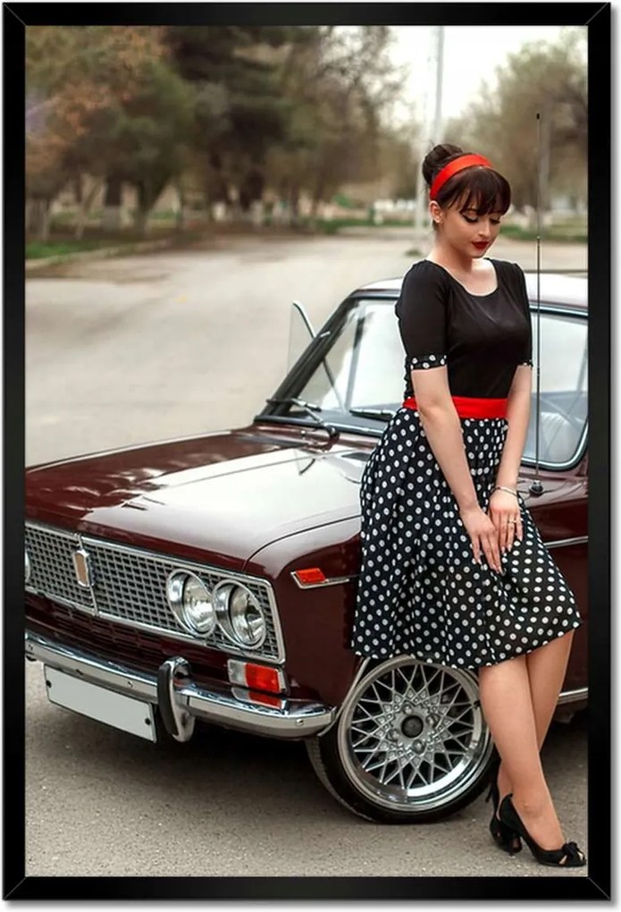 Poszterek keretben 40x60 Klasszikus autó Retro autó