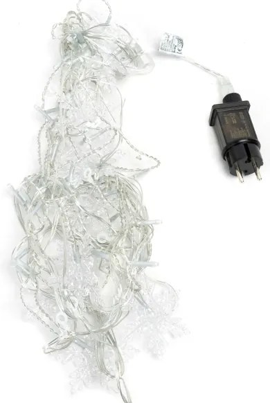 Aigostar - LED kültéri karácsonyi fényfüzér 120xLED/6W/230V/8 üzemmód 3x0,7m IP44 hideg fehér+távirányító