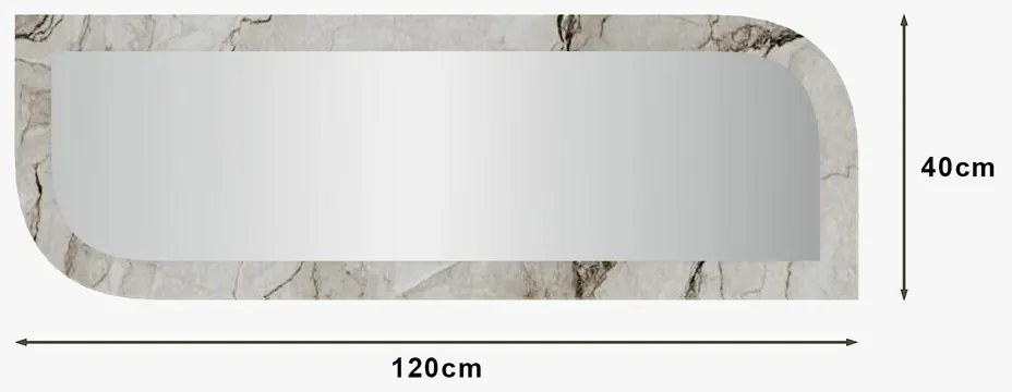 Arni tükör 40 x 120 cm
