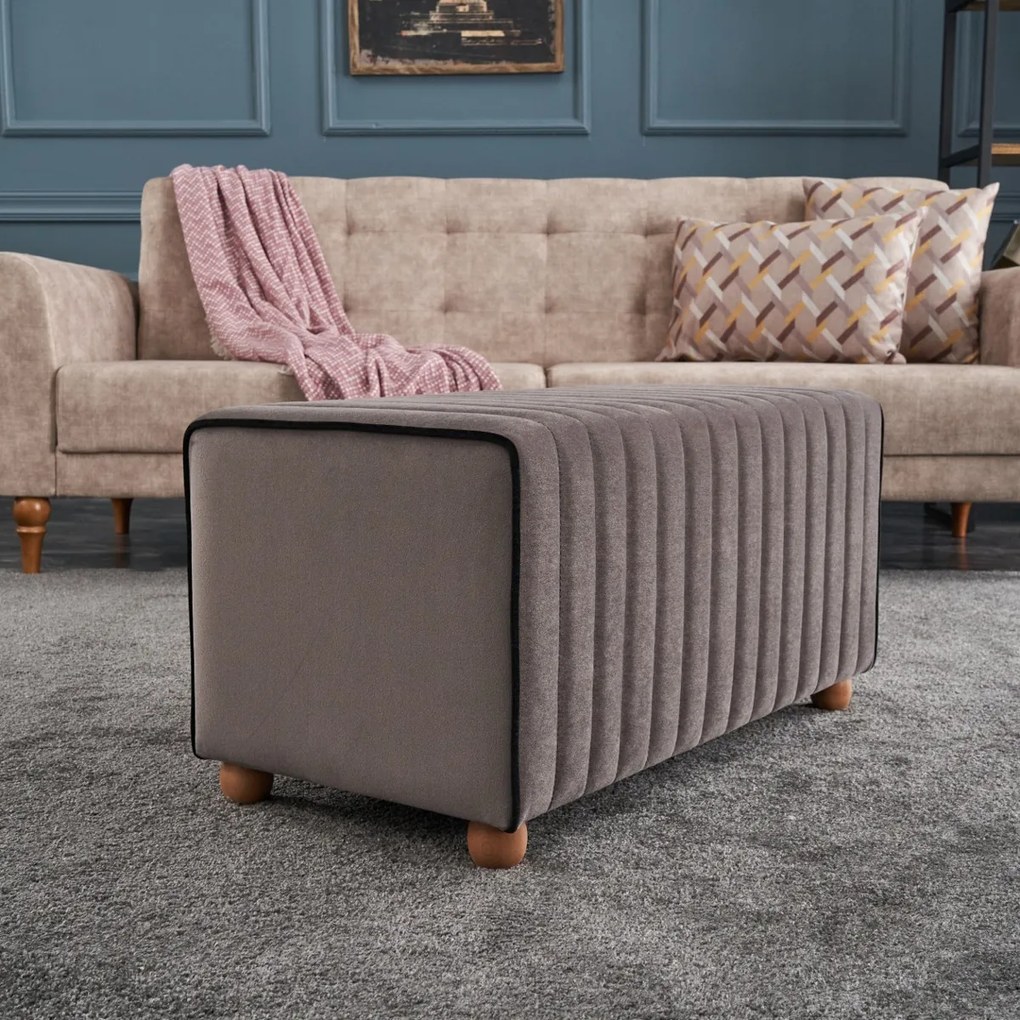 Mabel Pouf Mink zsámoly