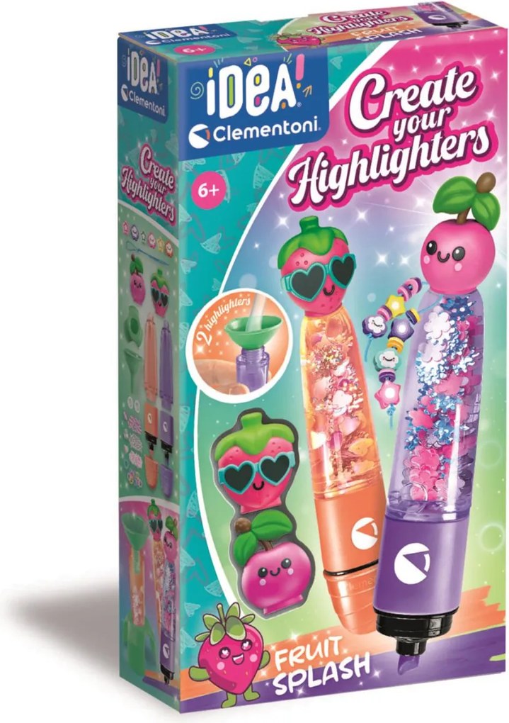 Színes Fruit szövegkiemelő készítő készlet Clementoni