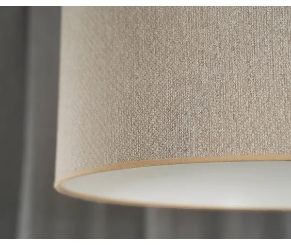 Duolla - Felületre szerelhető csillár ROLLER ECO RECYCLING 1xE27/15W/230V átm. 45 cm krémes