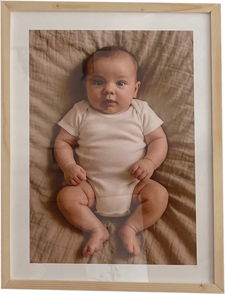 Fa képkeret A3 30x42 skandináv lucfenyő védőbevonattal