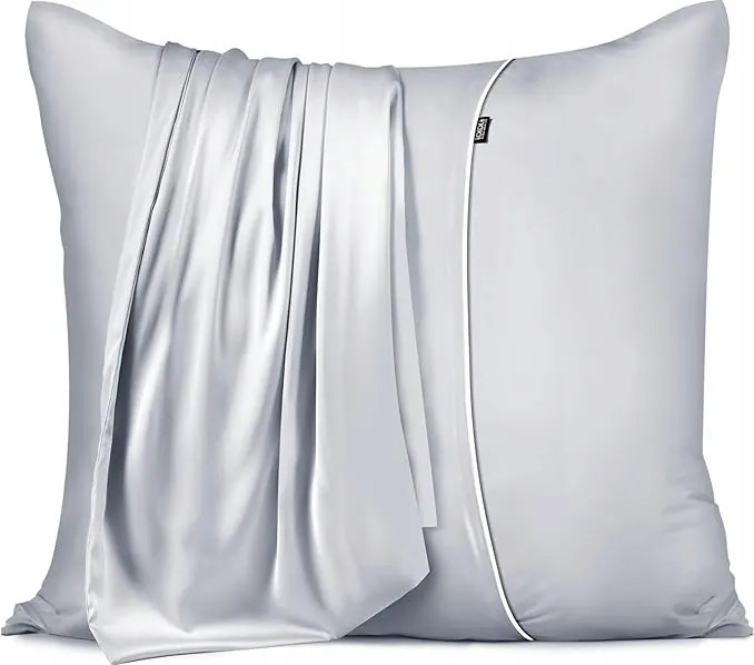 Szatén párnahuzat luxusfényű selyem 80x80cm 2 db