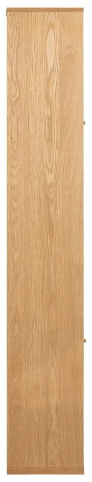 Natúr színű könyvespolc tölgyfa dekorral 90x180 cm Rangoon – Actona