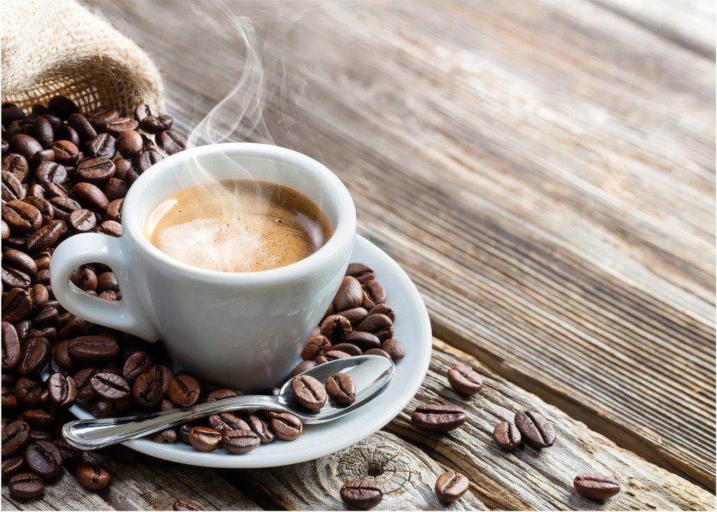 Üveg kép - Espresso (70x50 cm)
