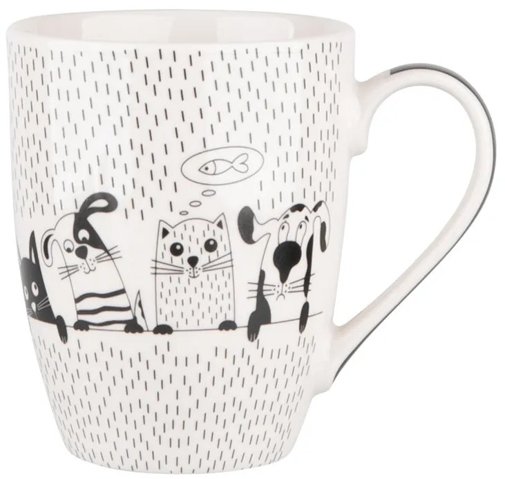 Altom Cool Friends porcelán bögre, 300 ml