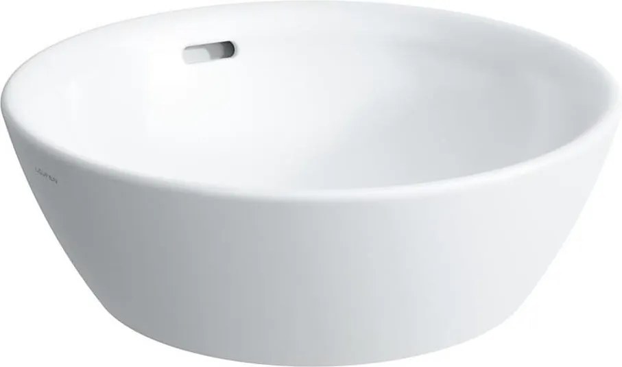 LAUFEN H8129620001091 - PRO ráépíthető mosdó, Ø 42 cm, kerámia/fehér