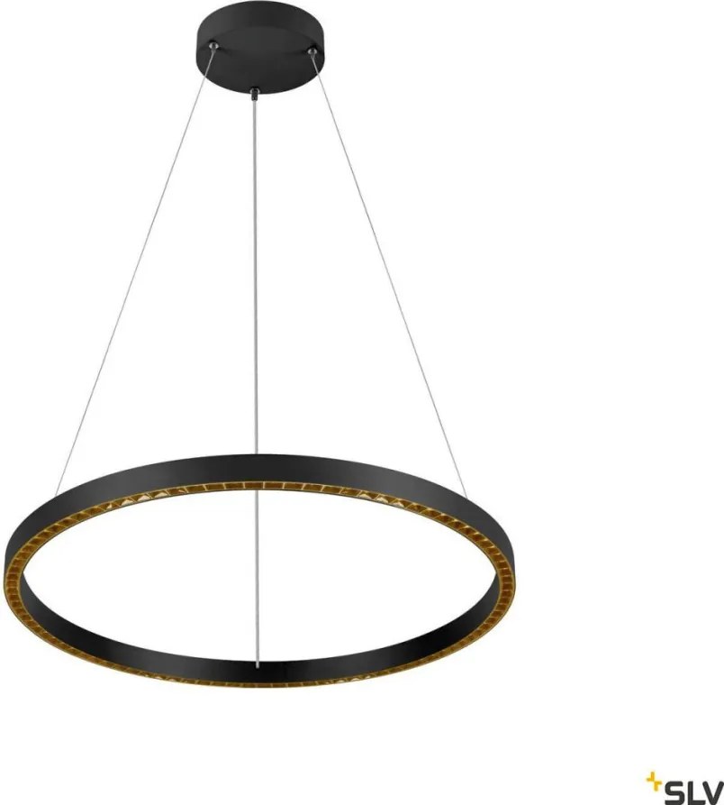 SLV 1007661 ONE Modern Led Függesztett Lámpa Fekete LED IP20