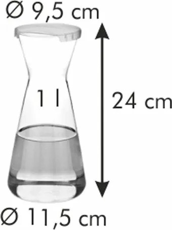 Tescoma UNO VINO karaffa, 1 l