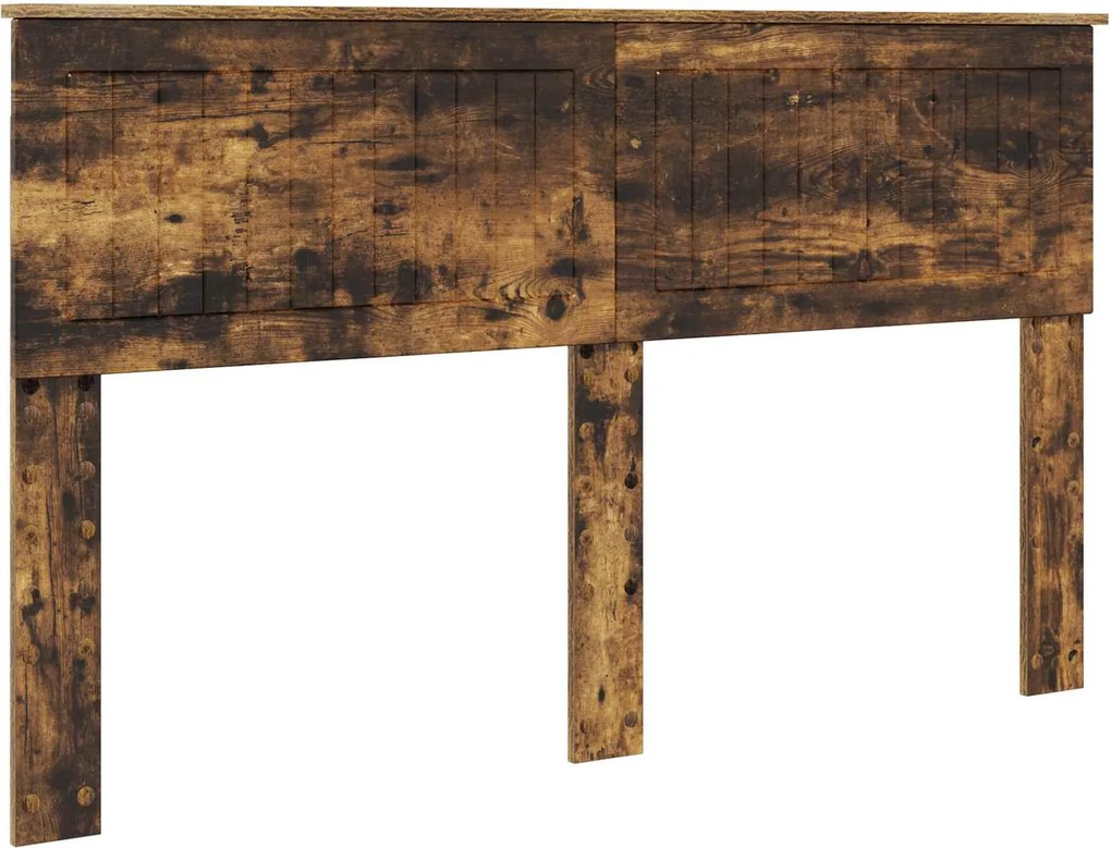 vidaXL Fejtámla Füstölt tölgy 150 cm Faanyag