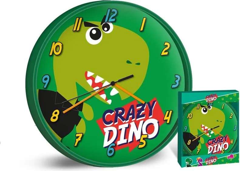 Dinoszaurusz Green falióra 25 cm
