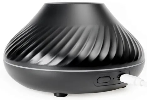 LED RGB Aroma diffúzor lángutánzattal LED/6,5W/5V 130ml fekete